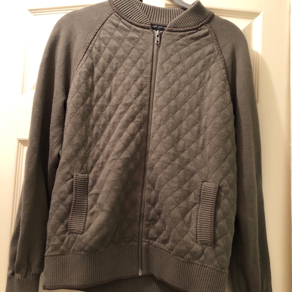 EUC Banana Republic sweater jacket